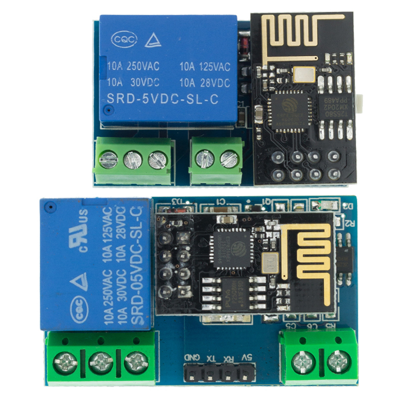 Home Automation With Arduino - ESP8266 ESP-01 ESP-01S 5V moduł przekaźnika