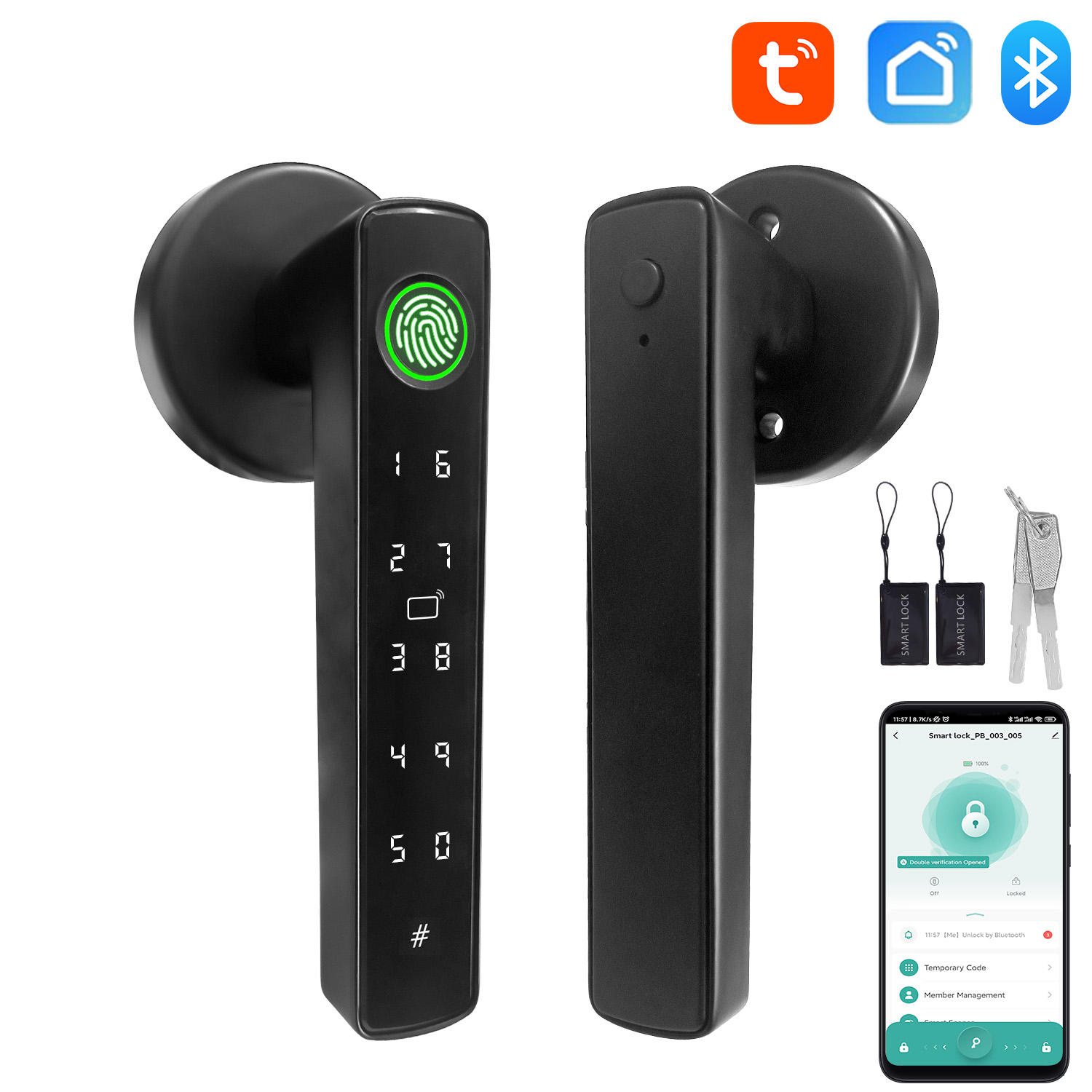 Diy Home Automation System - Inteligentny zamek do drzwi Tuya Smart