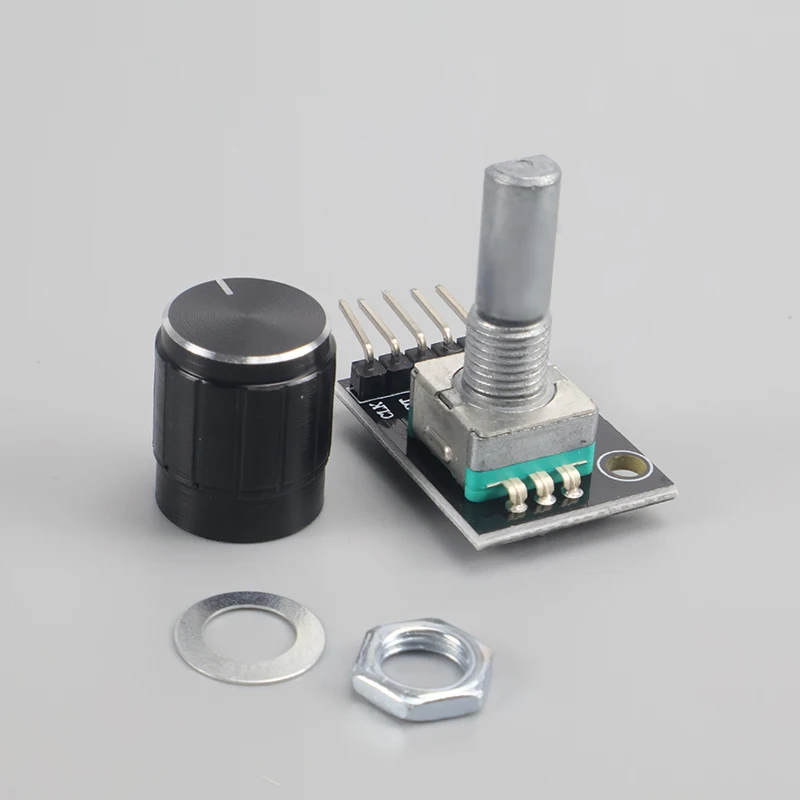 Rgb Led Matrix 8X8 - Moduł enkodera obrotowego KY-040 z przyciskiem,