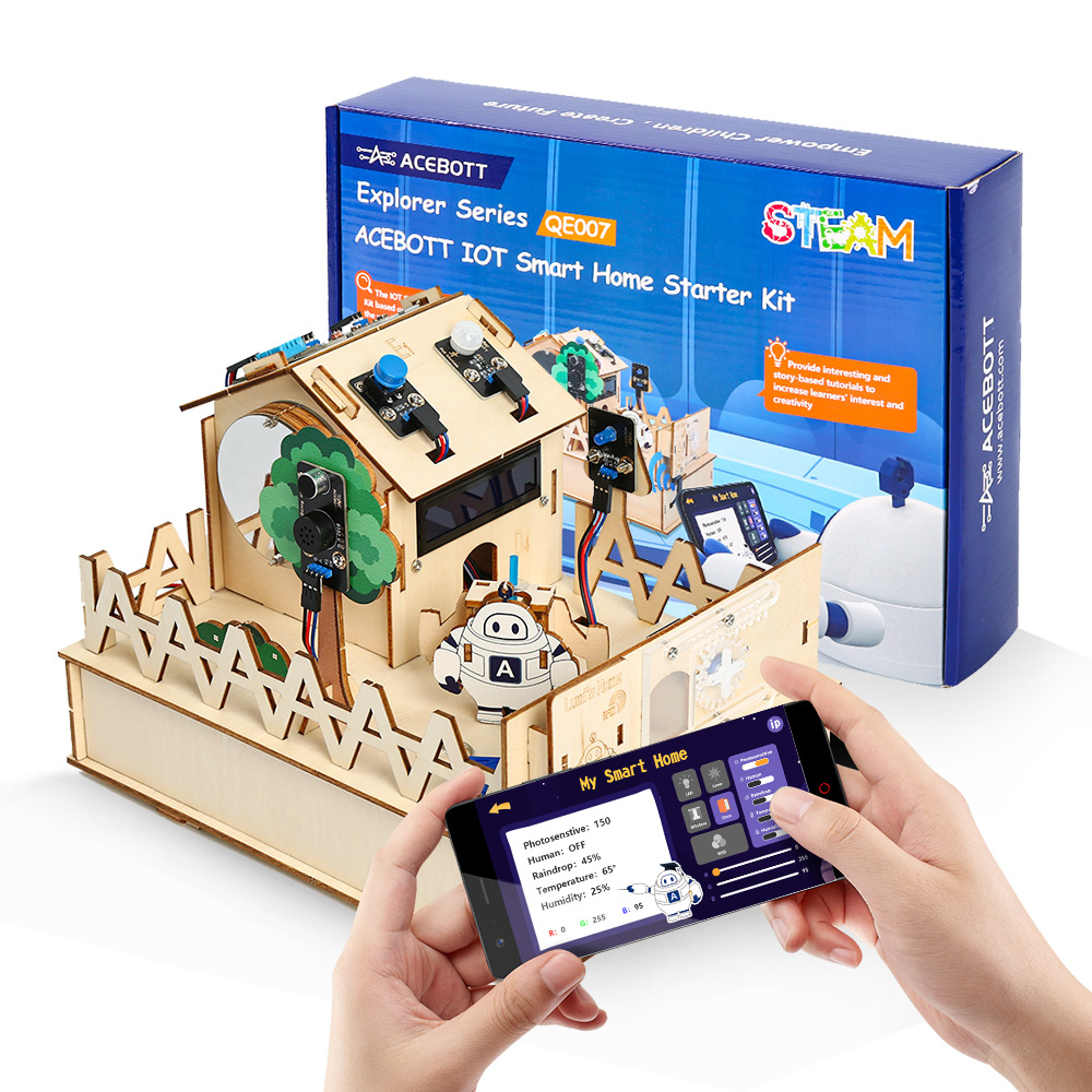 Diy Home Automation System - ACEBOTT DIY inteligentny zestaw domowy do