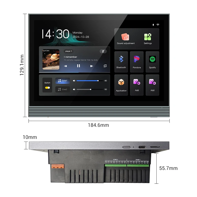 Home Automation System Design - Nowy Design 7-calowy Inteligentny Głośnik Domowy