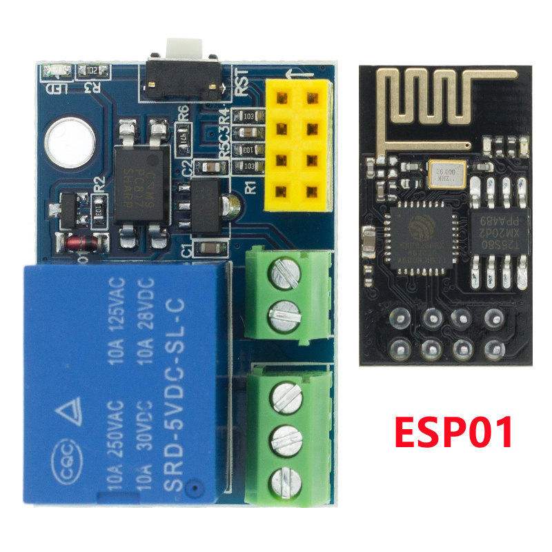ESP8266 ESP-01 ESP-01S 5V modu – Home Automation With Arduino recenzja i cena