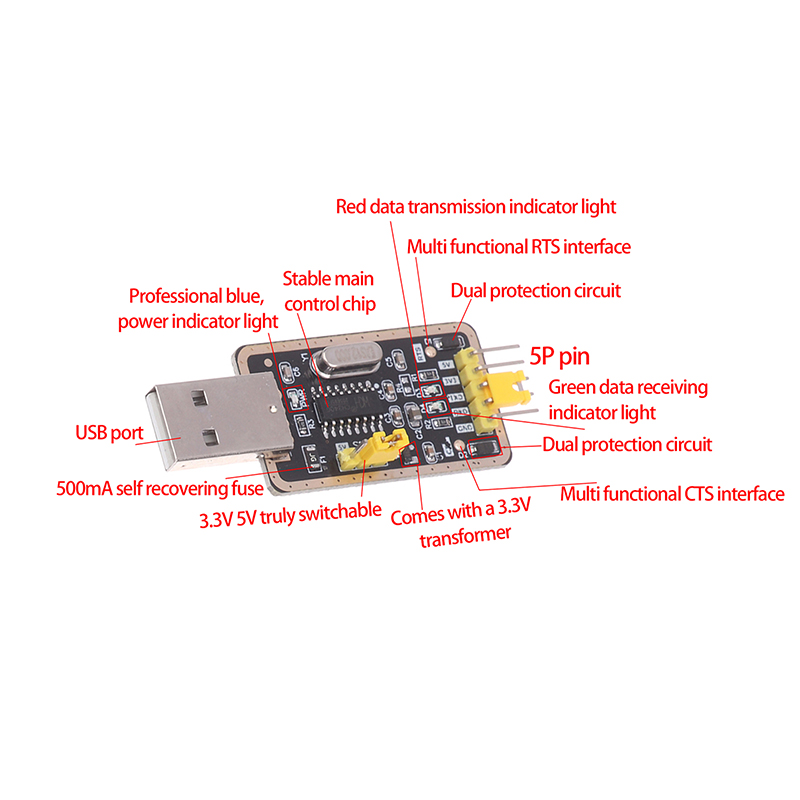 Moduły portu szeregowego CH340 – Home Automation Arduino recenzja i cena