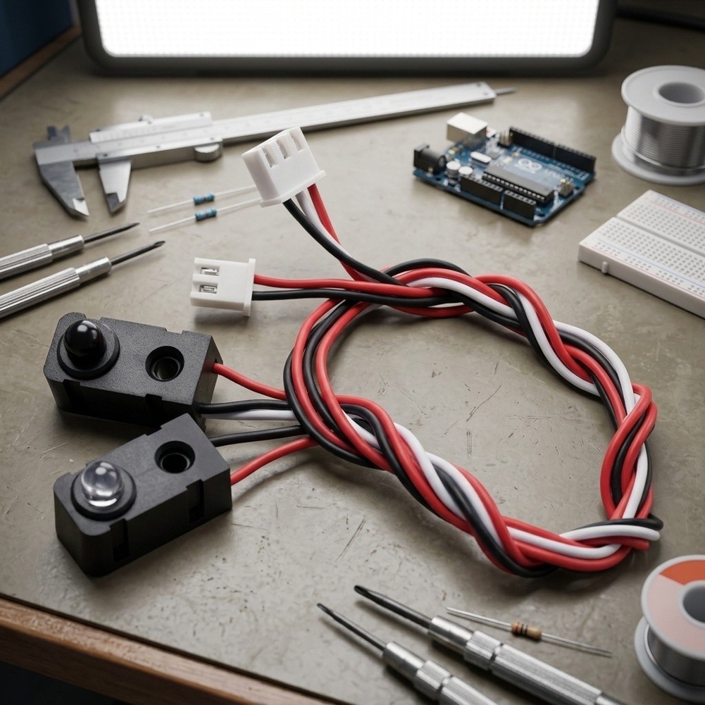 4 pary czujników podczerwieni, – Diy Home Automation System recenzja i cena