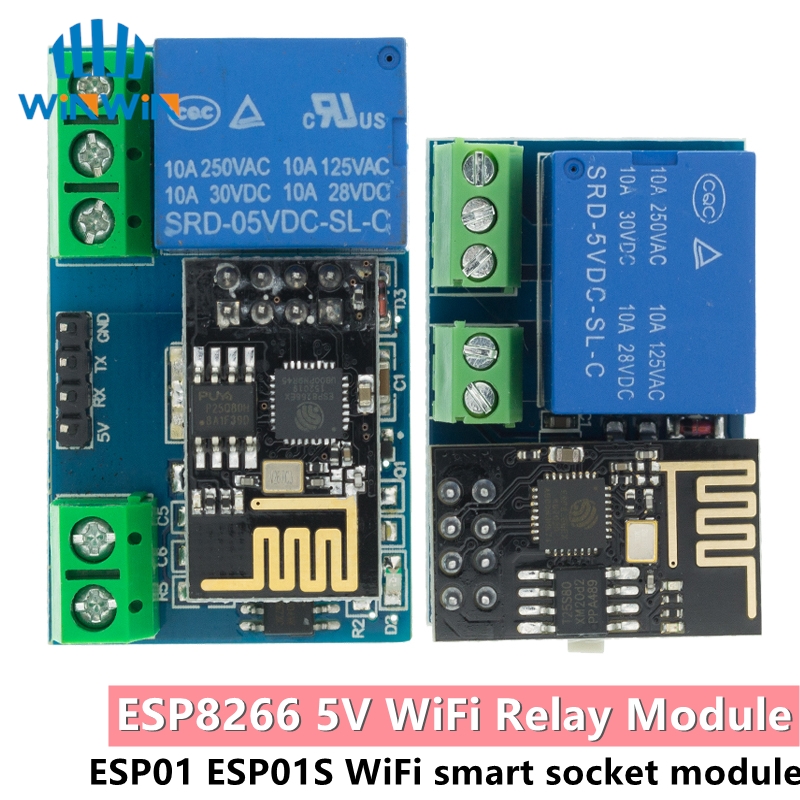 ESP8266 ESP-01 ESP-01S 5V Modu – Home Automation With Arduino recenzja i cena