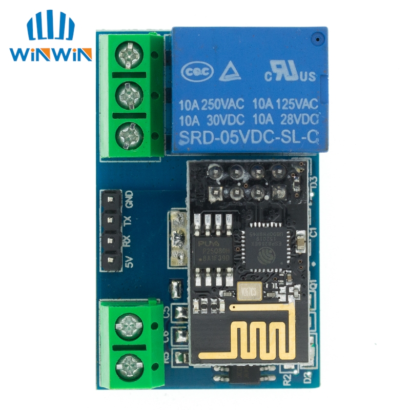 ESP8266 ESP-01 ESP-01S 5V Modu – Home Automation With Arduino recenzja i cena