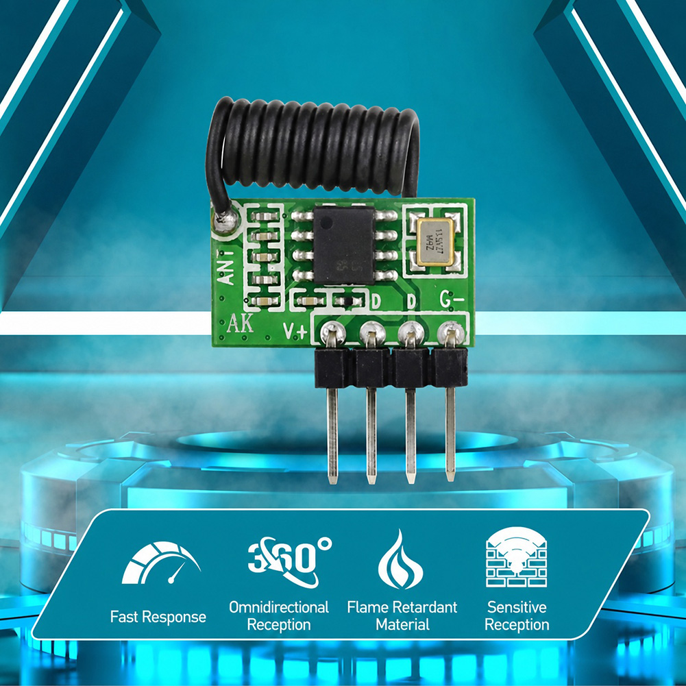 Moduł odbiornika RF superheter – Home Automation Arduino recenzja i cena